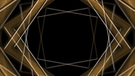 Abstract-backgrounds-golden-edges-line-moving-Digitally-Generated-loop-animation